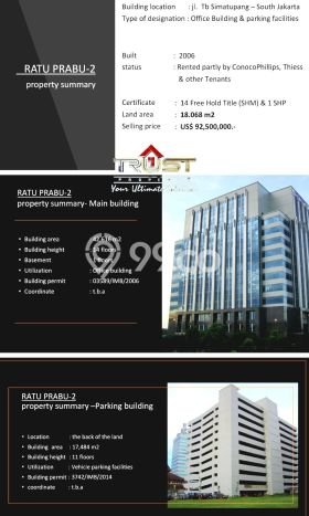 Kantor Dijual di Prime Area Jakarta Selatan Luas 60100m2 Kantor Dijual di Prime Area Jakarta Selatan Luas 60100m2