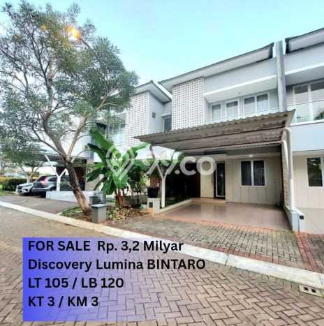 Ready to Use! Luxury House LT 105m2 Desain Elegan di Bintaro Ready to Use! Luxury House LT 105m2 Desain Elegan di Bintaro