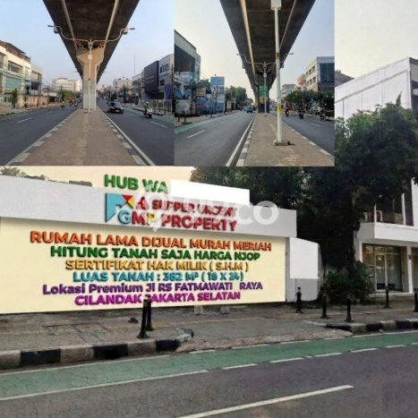Tanah Komersial Dijual di Cilandak Jakarta Selatan 382m2 Tanah Komersial Dijual di Cilandak Jakarta Selatan 382m2