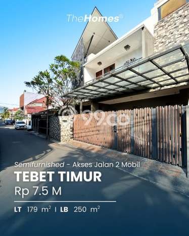 Hunian Mewah Siap Huni LT 179m2 di Tebet, Jakarta Selatan Hunian Mewah Siap Huni LT 179m2 di Tebet, Jakarta Selatan