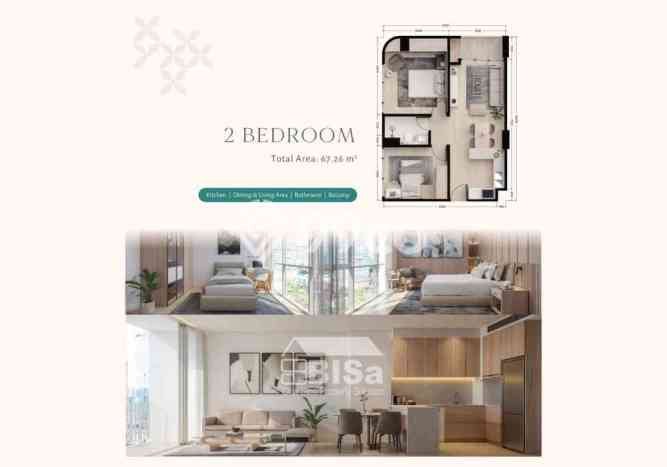 Hunian Apartemen Ideal untuk Dijual di Batam dengan 1 Kamar Hunian Apartemen Ideal untuk Dijual di Batam dengan 1 Kamar