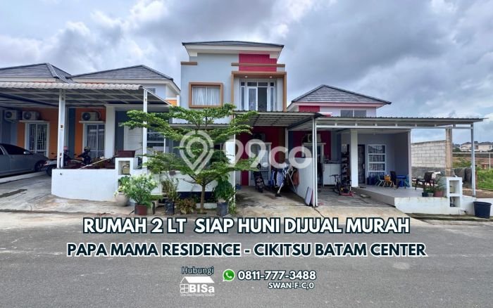 Rumah di Kawasan Batam Centre, Area Premium LT 90m² Rumah di Kawasan Batam Centre, Area Premium LT 90m²