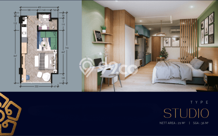 Dijual Apartemen 1 KT 1 KM di Lubuk Baja Dijual Apartemen 1 KT 1 KM di Lubuk Baja