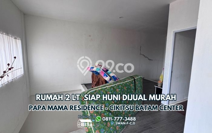Rumah di Kawasan Batam Centre, Area Premium LT 90m² Rumah di Kawasan Batam Centre, Area Premium LT 90m²