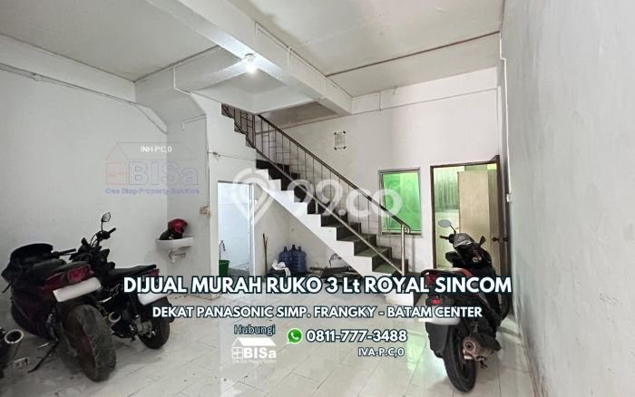 Ruko Dijual di Prime Area Batam Luas 112m2 Ruko Dijual di Prime Area Batam Luas 112m2