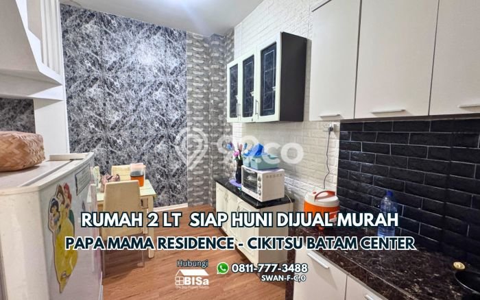 Rumah di Kawasan Batam Centre, Area Premium LT 90m² Rumah di Kawasan Batam Centre, Area Premium LT 90m²