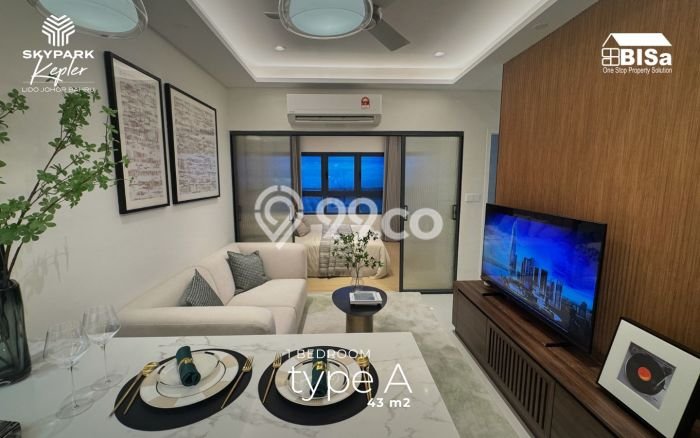 Siap Huni Apartemen Luxury di Batam Centre 1 Kamar & 1 Kamar Mandi Siap Huni Apartemen Luxury di Batam Centre 1 Kamar & 1 Kamar Mandi