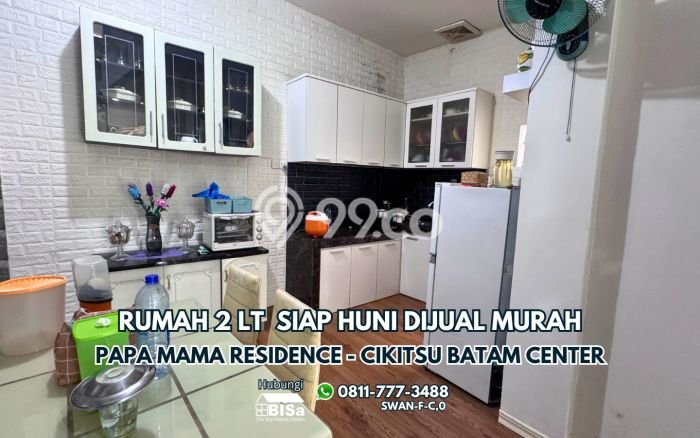 Rumah di Kawasan Batam Centre, Area Premium LT 90m² Rumah di Kawasan Batam Centre, Area Premium LT 90m²