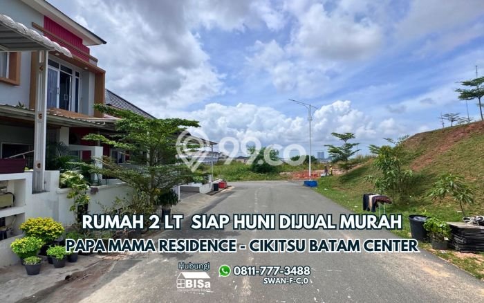 Rumah di Kawasan Batam Centre, Area Premium LT 90m² Rumah di Kawasan Batam Centre, Area Premium LT 90m²