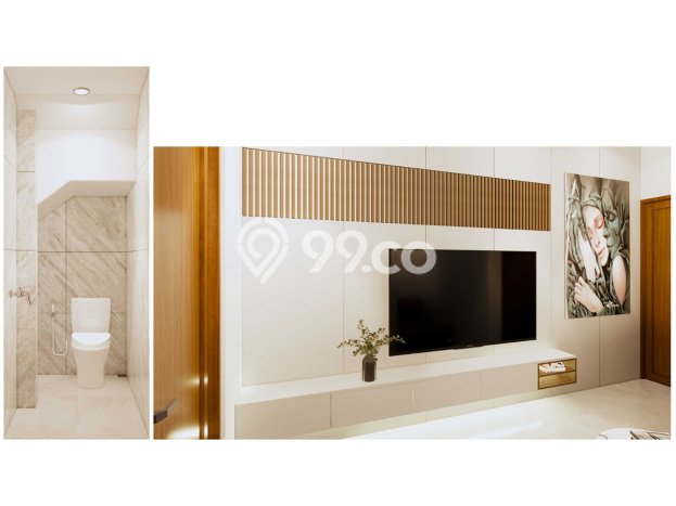 Rumah Modern Cantik 2 Kamar Siap Huni di Kebon Jeruk Rumah Modern Cantik 2 Kamar Siap Huni di Kebon Jeruk