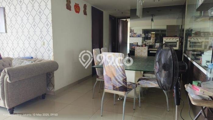 Apartemen Eksklusif Dijual di Kelapa Gading, Jakarta Utara Punya 3 Kamar & 2 Kamar Mandi Apartemen Eksklusif Dijual di Kelapa Gading, Jakarta Utara Punya 3 Kamar & 2 Kamar Mandi