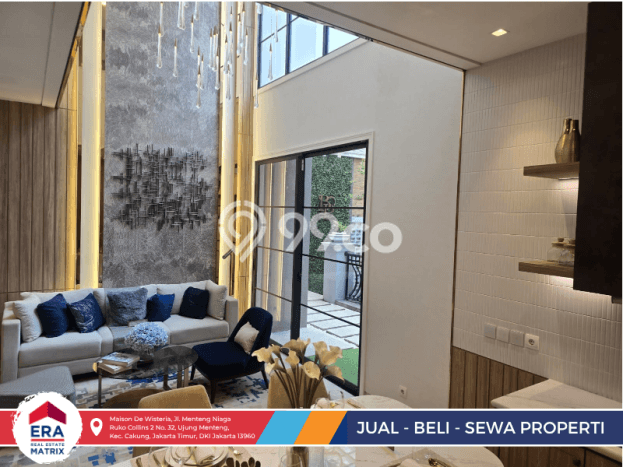 Rumah Elit LB 180m2 Siap Huni Desain Elegan di Klender, Jakarta Timur Rumah Elit LB 180m2 Siap Huni Desain Elegan di Klender, Jakarta Timur