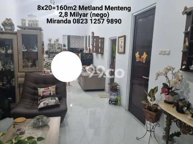 Dijual Rumah Luas Megah Dengan View Cantik di Metland Menteng, Jakarta Timur Dijual Rumah Luas Megah Dengan View Cantik di Metland Menteng, Jakarta Timur
