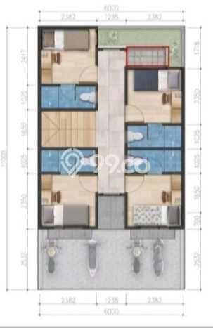 Rumah Kost untuk Dijual di Cakung dengan 8 KT, 8 KM, Luas 91m2 Rumah Kost untuk Dijual di Cakung dengan 8 KT, 8 KM, Luas 91m2