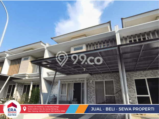 Rumah Modern 3 KT di Jakarta Garden City Jakarta Timur Unfurnished Rumah Modern 3 KT di Jakarta Garden City Jakarta Timur Unfurnished