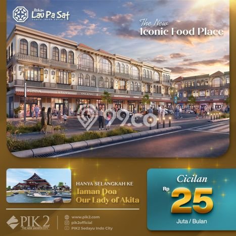 Ruko Premium di Kosambi, Luas 196m², Pusat Niaga Ruko Premium di Kosambi, Luas 196m², Pusat Niaga