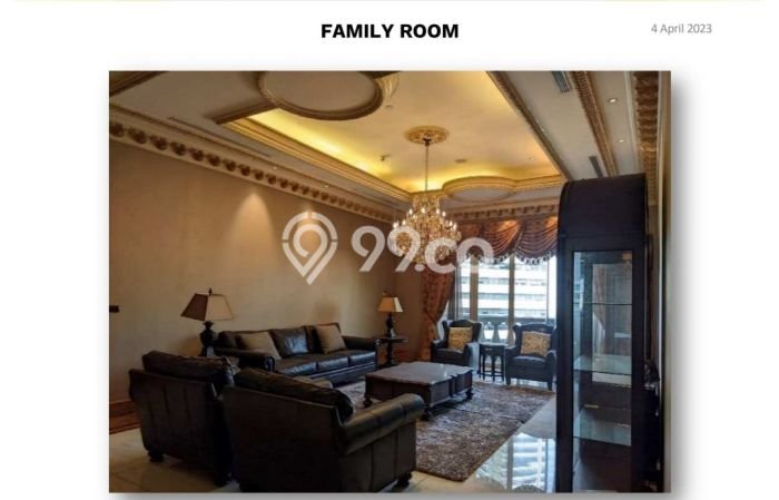 Apartemen di CBD Area, 4 KM, Luas 382m², Kawasan CBD Area, Jakarta Pusat, Jakarta Pusat Apartemen di CBD Area, 4 KM, Luas 382m², Kawasan CBD Area, Jakarta Pusat, Jakarta Pusat