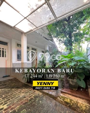 Hunian Eksklusif Dijual LT 244m2 di Kebayoran Baru, Jakarta Selatan Hunian Eksklusif Dijual LT 244m2 di Kebayoran Baru, Jakarta Selatan