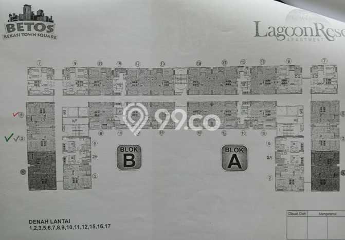 Apartemen Murah Dijual di Bekasi 2 KT & 1 KM Apartemen Murah Dijual di Bekasi 2 KT & 1 KM