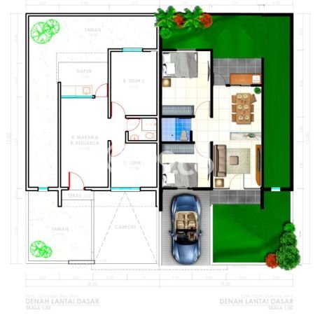 Rumah Sederhana Dijual di Balikpapan Timur 2 Kamar dengan LT 120m2 Rumah Sederhana Dijual di Balikpapan Timur 2 Kamar dengan LT 120m2