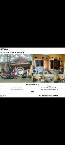 Rumah Minimalis Dijual Lokasi Bekasi Barat 2 Kamar dengan LT 60m2 Rumah Minimalis Dijual Lokasi Bekasi Barat 2 Kamar dengan LT 60m2