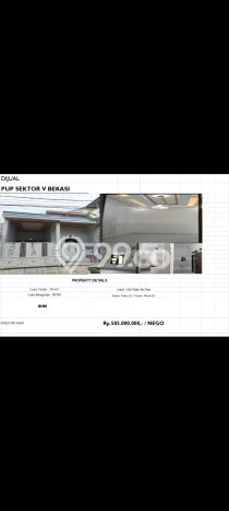 Rumah Modern 3 KT LT 78m2 di Pondok Ungu Rumah Modern 3 KT LT 78m2 di Pondok Ungu
