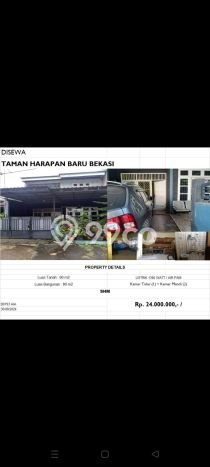 Rumah sewa siap huni 1 Kamar Tidur di Bekasi Kota, Bekasi Rumah sewa siap huni 1 Kamar Tidur di Bekasi Kota, Bekasi