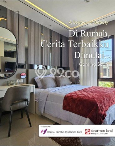 Rumah Modern 2 KT LT 60m2 di Alam Sutera Rumah Modern 2 KT LT 60m2 di Alam Sutera