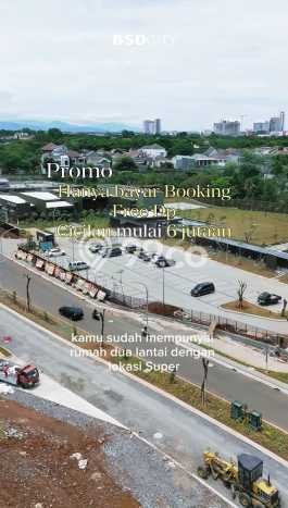 Rumah Modern Minimalis 2 KT Siap Huni di BSD Rumah Modern Minimalis 2 KT Siap Huni di BSD