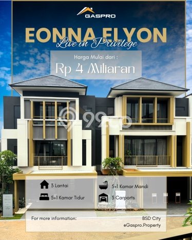 Dijual Hunian Mewah dengan Fasilitas Sekitar Komplit di Pagedangan, Tangerang Dijual Hunian Mewah dengan Fasilitas Sekitar Komplit di Pagedangan, Tangerang