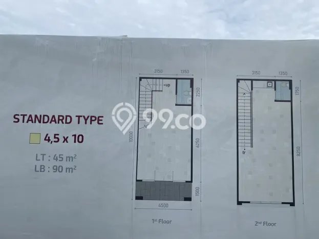 Unit Ruko Dijual di Tangerang LT 45m2 & LB 90m2 Unit Ruko Dijual di Tangerang LT 45m2 & LB 90m2