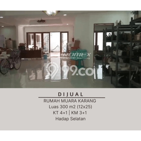 Rumah Mewah LB 350m2 Siap Huni Desain Elegan di Muara Karang, Jakarta Utara Rumah Mewah LB 350m2 Siap Huni Desain Elegan di Muara Karang, Jakarta Utara