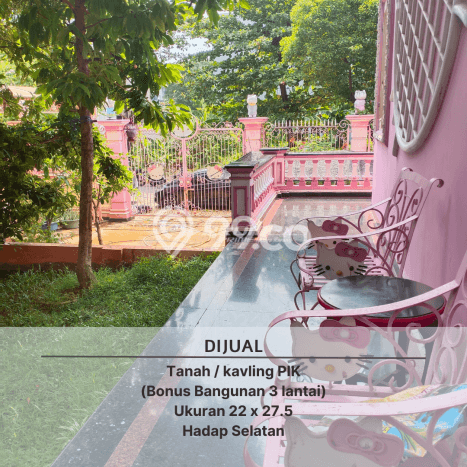 Dijual Tanah 605m2 di Pantai Indah Kapuk, Jakarta Utara Dijual Tanah 605m2 di Pantai Indah Kapuk, Jakarta Utara
