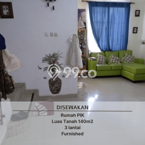 Rumah Disewakan Jakarta Utara LT 140m2 LB 300m2 Area Pantai Indah Kapuk Rumah Disewakan Jakarta Utara LT 140m2 LB 300m2 Area Pantai Indah Kapuk