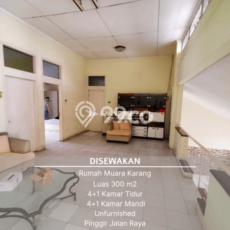 Jarang Ada! Rumah Sewa 4 Kamar Bagus Siap Huni Muara Karang Jarang Ada! Rumah Sewa 4 Kamar Bagus Siap Huni Muara Karang