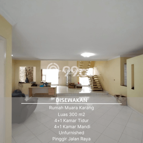 Jarang Ada! Rumah Sewa 4 Kamar Bagus Siap Huni Muara Karang Jarang Ada! Rumah Sewa 4 Kamar Bagus Siap Huni Muara Karang