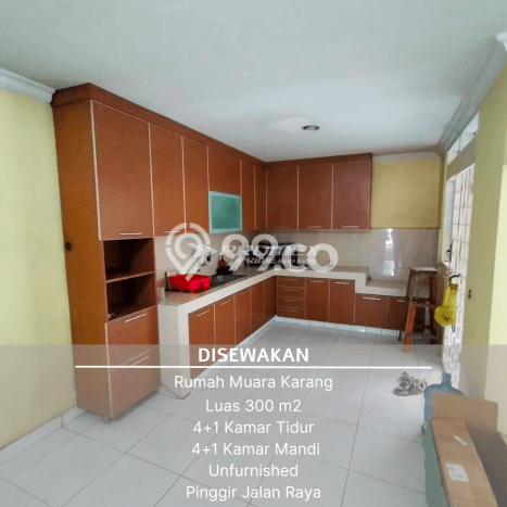 Jarang Ada! Rumah Sewa 4 Kamar Bagus Siap Huni Muara Karang Jarang Ada! Rumah Sewa 4 Kamar Bagus Siap Huni Muara Karang