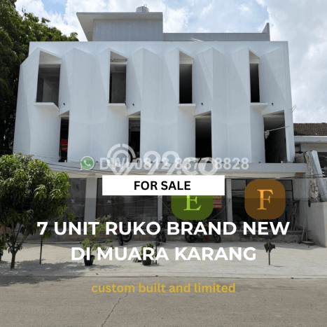 Unit Ruko Dijual di Jakarta Utara LT 68m2 & LB 150m2 Unit Ruko Dijual di Jakarta Utara LT 68m2 & LB 150m2