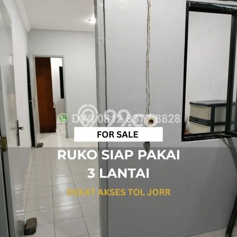 Ruko Dijual di Prime Area Jakarta Barat Luas 200m2 Ruko Dijual di Prime Area Jakarta Barat Luas 200m2