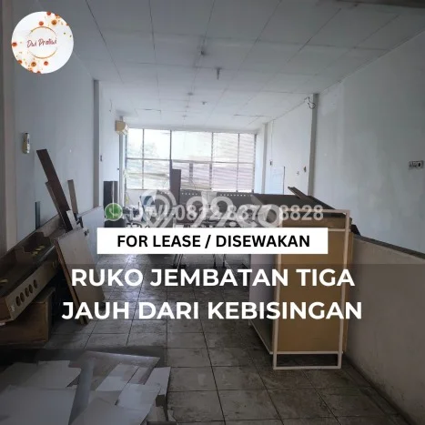 Ruko Disewakan Cepat di Penjaringan Jakarta Utara LB 240m2 Ruko Disewakan Cepat di Penjaringan Jakarta Utara LB 240m2