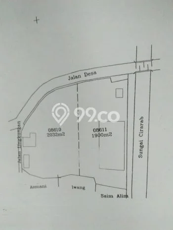 Tanah Dijual Area Strategis di Cukang Galih Tangerang 1900m2 Tanah Dijual Area Strategis di Cukang Galih Tangerang 1900m2