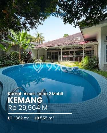 For Sale! Premium House LT 1362m2 Desain Modern di Kemang For Sale! Premium House LT 1362m2 Desain Modern di Kemang