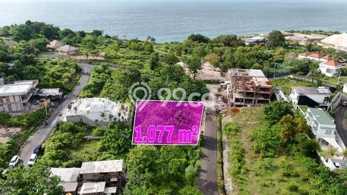 Tanah Dijual di Badung Seluas 1077m2 Strategis Tanah Dijual di Badung Seluas 1077m2 Strategis