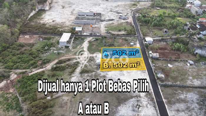 Tanah Kavling Dijual di Badung dengan Spesifikasi 502m2 Tanah Kavling Dijual di Badung dengan Spesifikasi 502m2