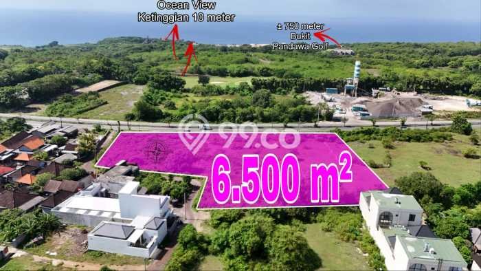 Dijual Tanah di Badung, Luas 6500m2 SHM Dijual Tanah di Badung, Luas 6500m2 SHM