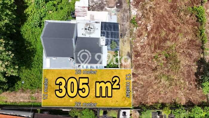 Dijual Tanah di Badung, Luas 305m2 SHM Dijual Tanah di Badung, Luas 305m2 SHM