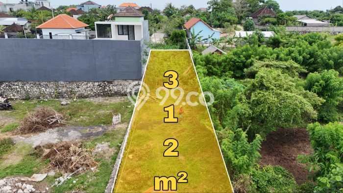 Tanah Kavling Dijual di Kutuh, Badung dengan Luas Tanah 312m2 Tanah Kavling Dijual di Kutuh, Badung dengan Luas Tanah 312m2