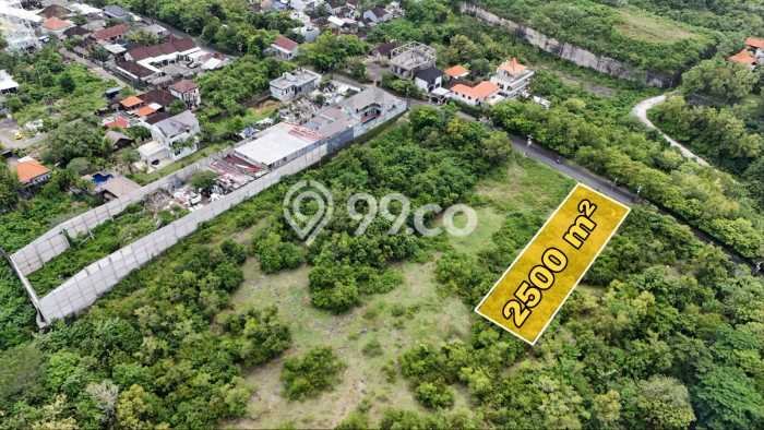 Dijual Tanah Lokasi Ungasan, Badung Seluas 2500m2 Dijual Tanah Lokasi Ungasan, Badung Seluas 2500m2