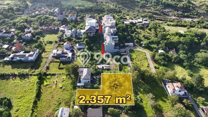 Kavling Tanah untuk Dijual di Goa Gong, Badung, Luas 2357m2 Kavling Tanah untuk Dijual di Goa Gong, Badung, Luas 2357m2