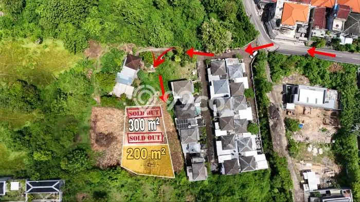 Kavling Tanah untuk Dijual di Jimbaran, Badung, Luas 200m2 Kavling Tanah untuk Dijual di Jimbaran, Badung, Luas 200m2